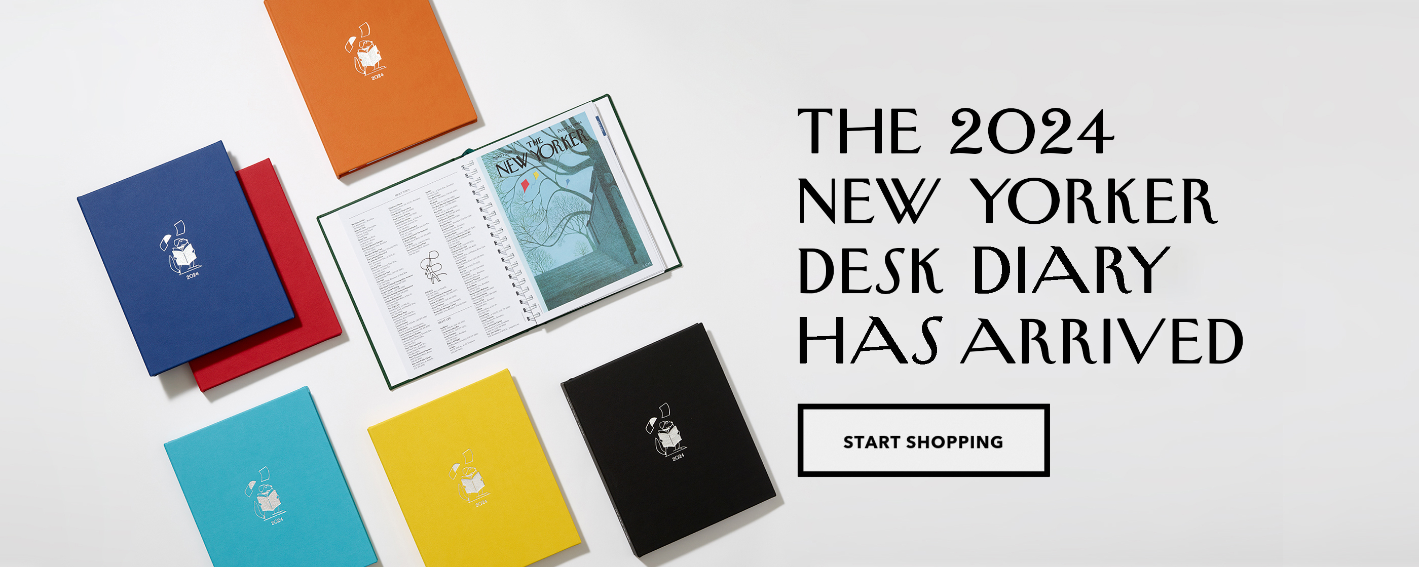 New Yorker Desk Diary / Day Planner 2024